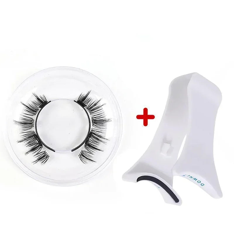 1 Pair Magnetic False Eyelashes 3D Makeup Eyelash Extension Tool Eyelash Tweezers Cosmetics Natural Mink Fake Lashes No Glue