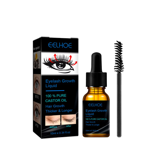 Fast Eyelash Growth Serum Longer Fuller Thicker Lashes Eyelashes Growing Eyebrow Enhancer Essence Liquid Eye Care Products 10Ml